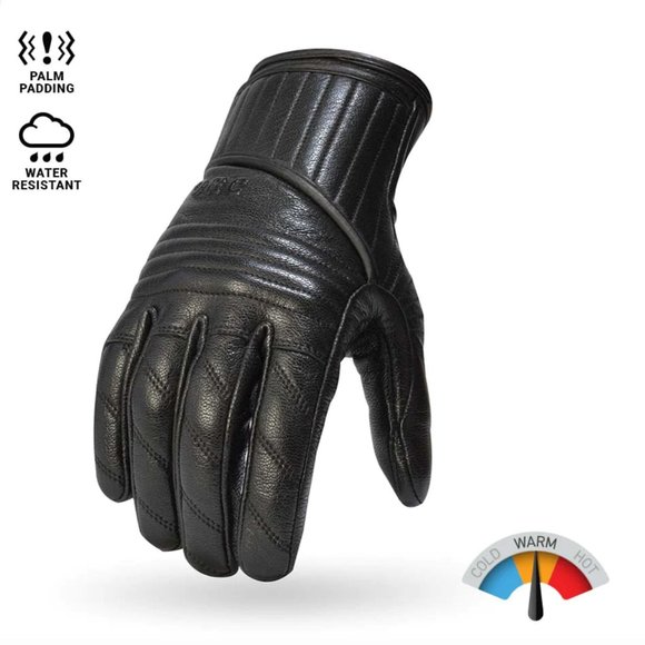 SOLD on eBay NWT TORC Carson G55CAR24 Black Leather Gloves - Men's Large - Picture 2 of 4